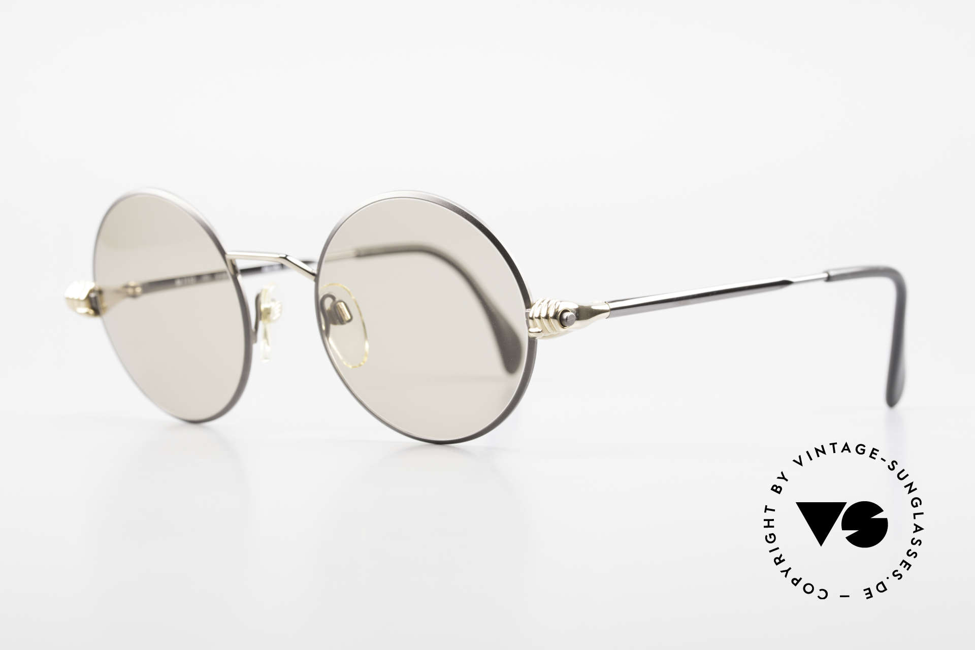 silhouette round glasses