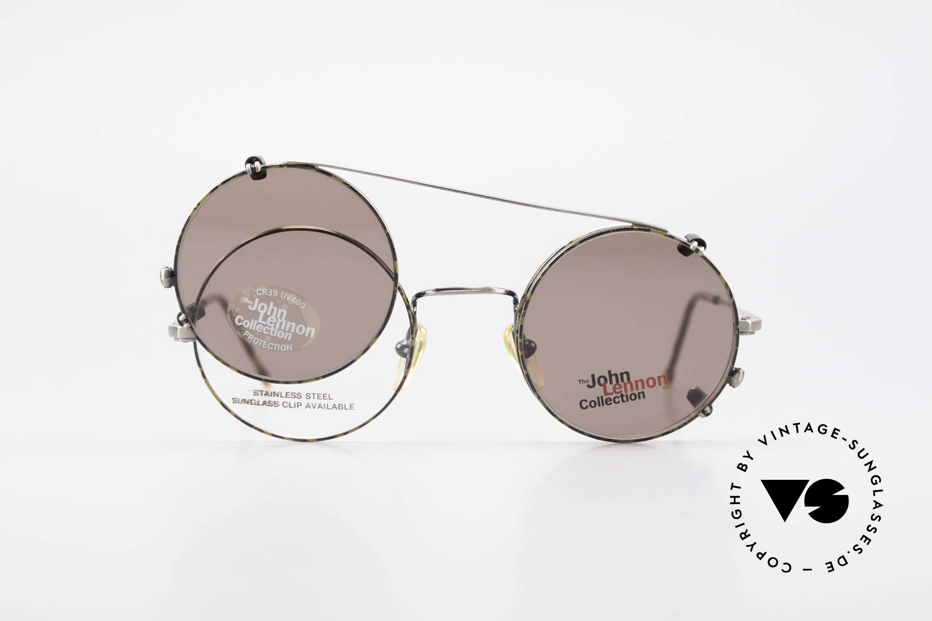 Sunglasses John Lennon You Are Here Round Glasses With Clip On