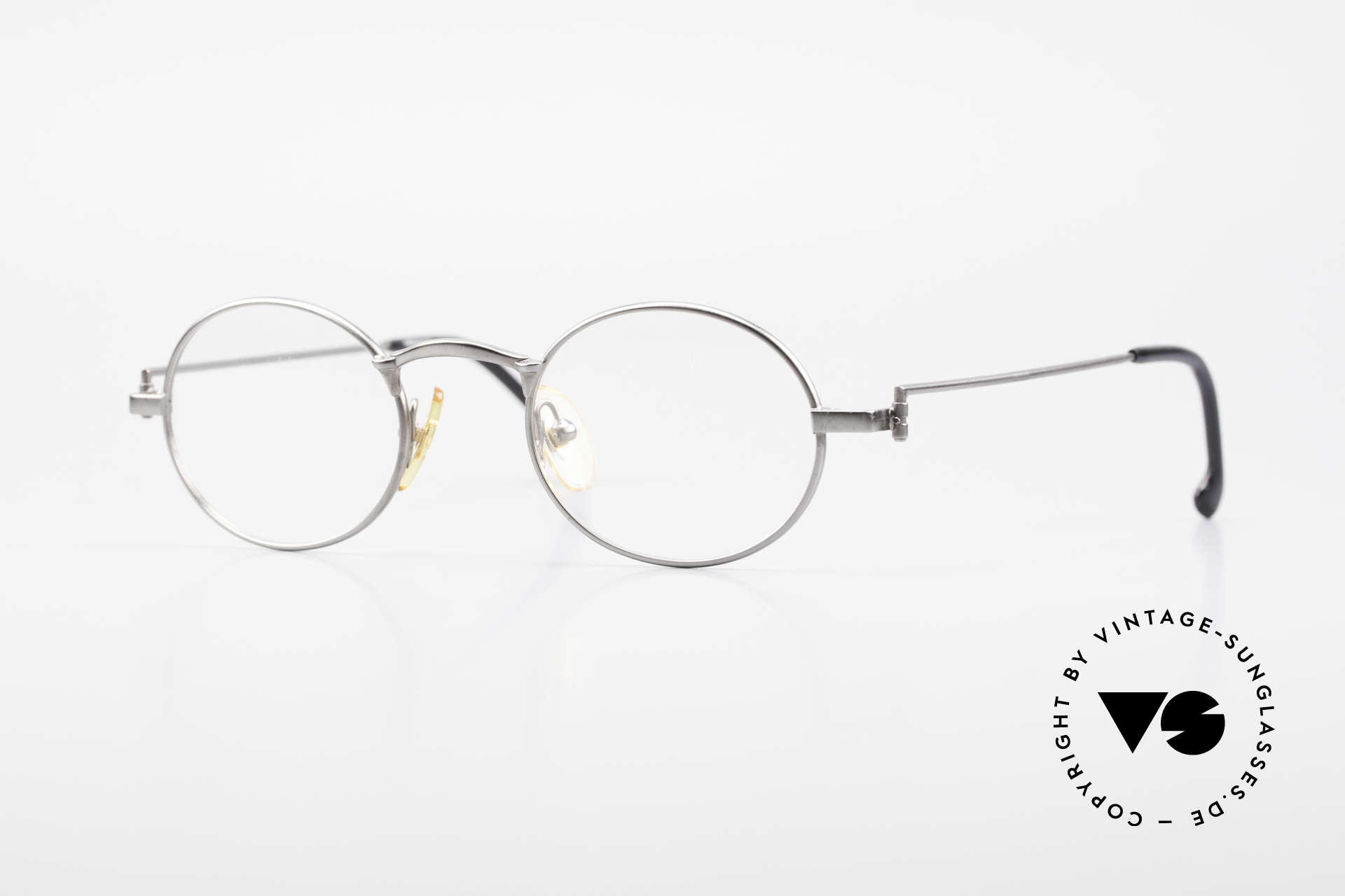 W Proksch's M31/11 Oval Glasses 90's Avantgarde, Proksch's vintage Titanium eyeglasses from 1993, Made for Men