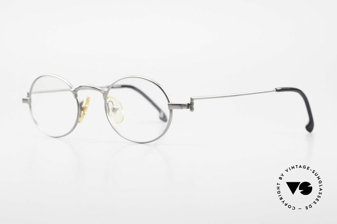 W Proksch's M31/11 Oval Glasses 90's Avantgarde, plain frame design & Japanese striving for quality, Made for Men