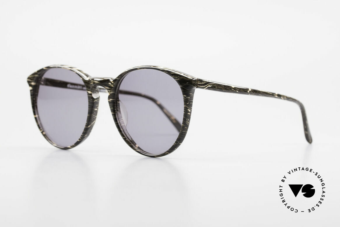 Alain Mikli 901 / 429 Brown Marbled Panto Frame, interesting frame pattern: brown / gray marbled, Made for Men and Women