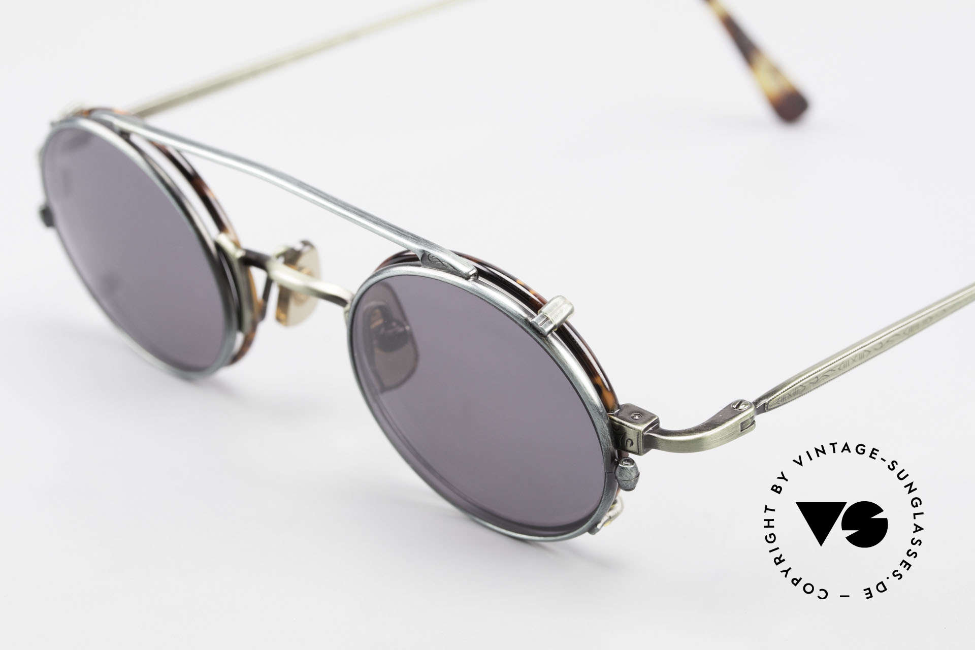 Sunglasses Freudenhaus Tori Small Round Frame Clip On