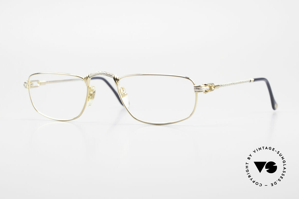 Fred Demi Lune Half Moon Reading Glasses, vintage reading glasses by Fred, Paris from the 1990's, Made for Men and Women