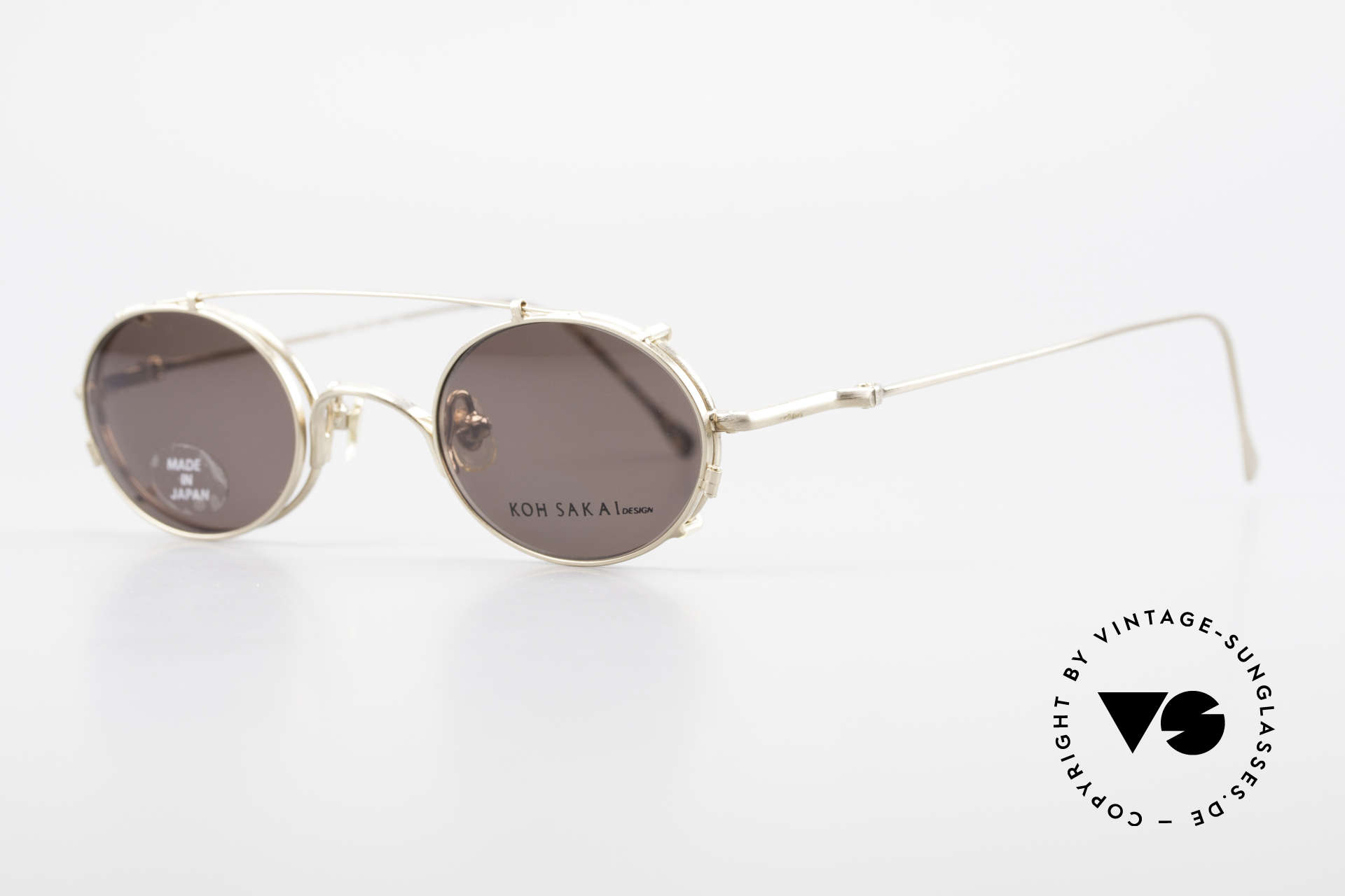 Sunglasses Koh Sakai KS9541 90s Oval Frame Made in Japan