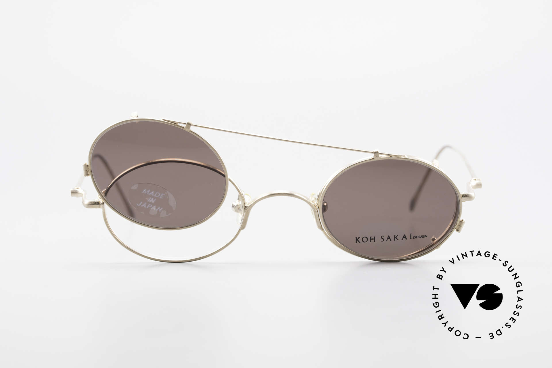 Sunglasses Koh Sakai KS9541 90s Oval Frame Made in Japan