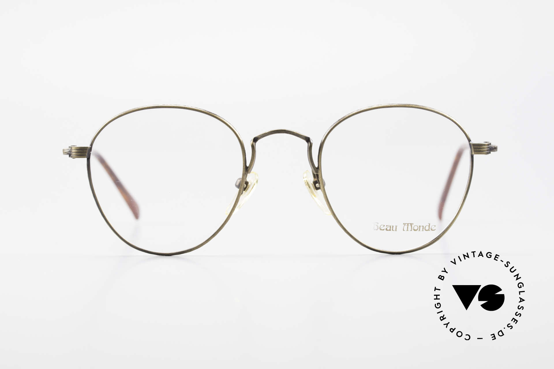 Glasses Beau Monde Sterling Old Vintage Frame 90's Panto