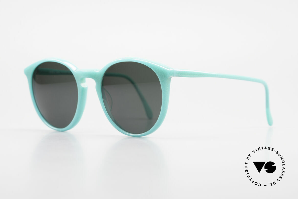 Alain Mikli 901 / 079 Green Pearl Panto Sunglasses, interesting frame color: shines like a green pearl, Made for Men and Women