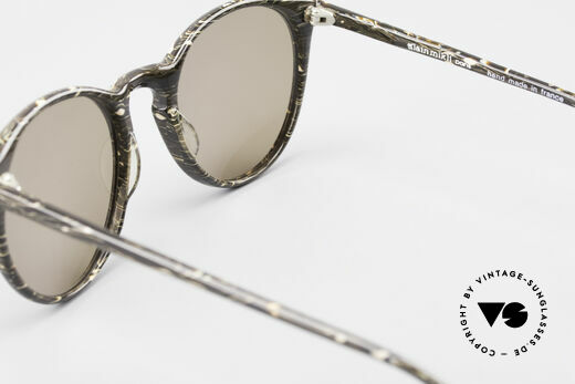 Alain Mikli 901 / 429 Brown Marbled Panto Shades, NO RETRO shades, but an old ORIGINAL from 1989, Made for Men and Women