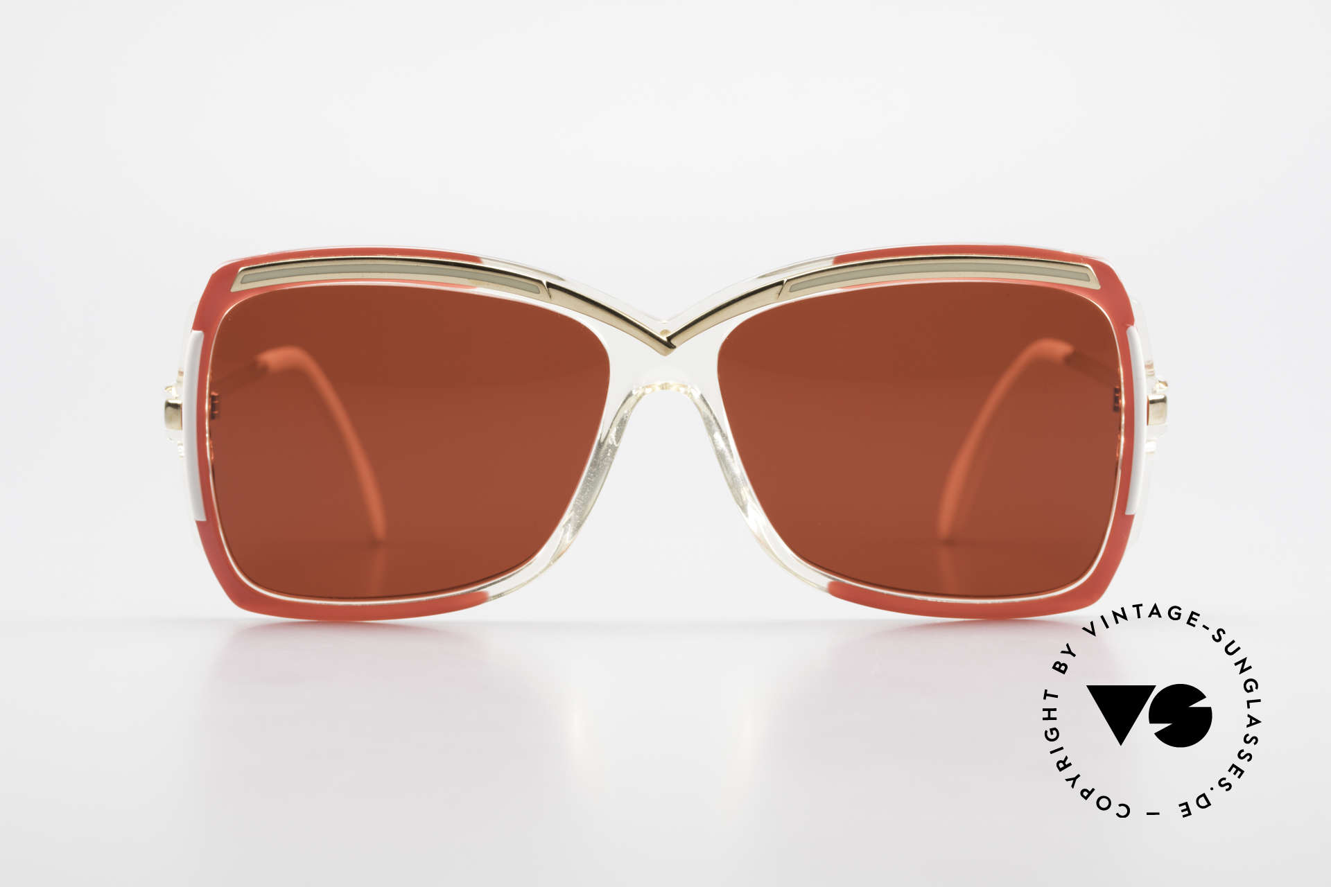 red fashion sunglasses