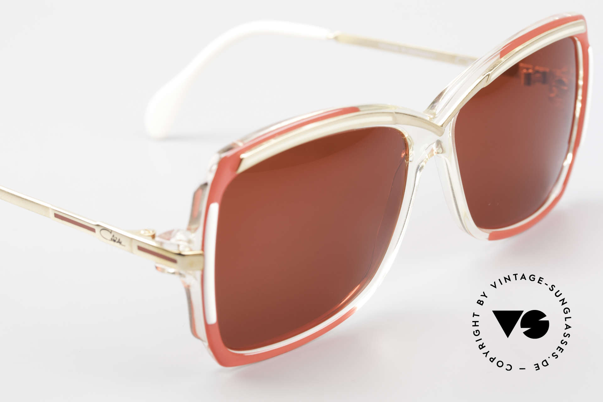 red fashion sunglasses
