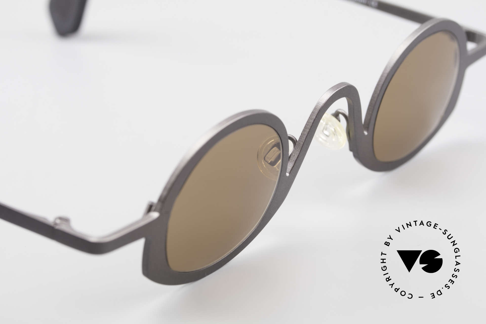 Glasses Theo Belgium Circle AvantGarde Sunglasses 90's