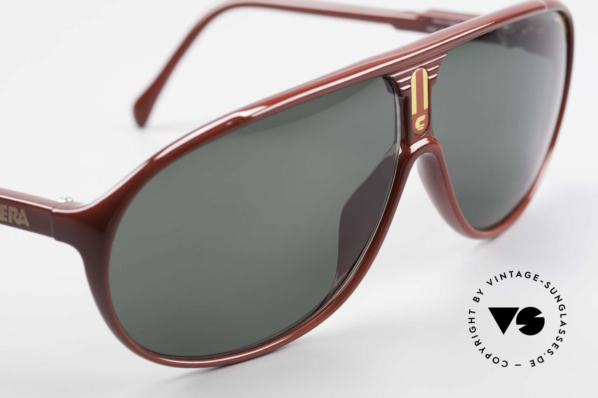 Carrera 5412 3 Sets Of Different Sun Lenses, green and brown Ultrasight and brown-gradient C-Vision, Made for Men and Women