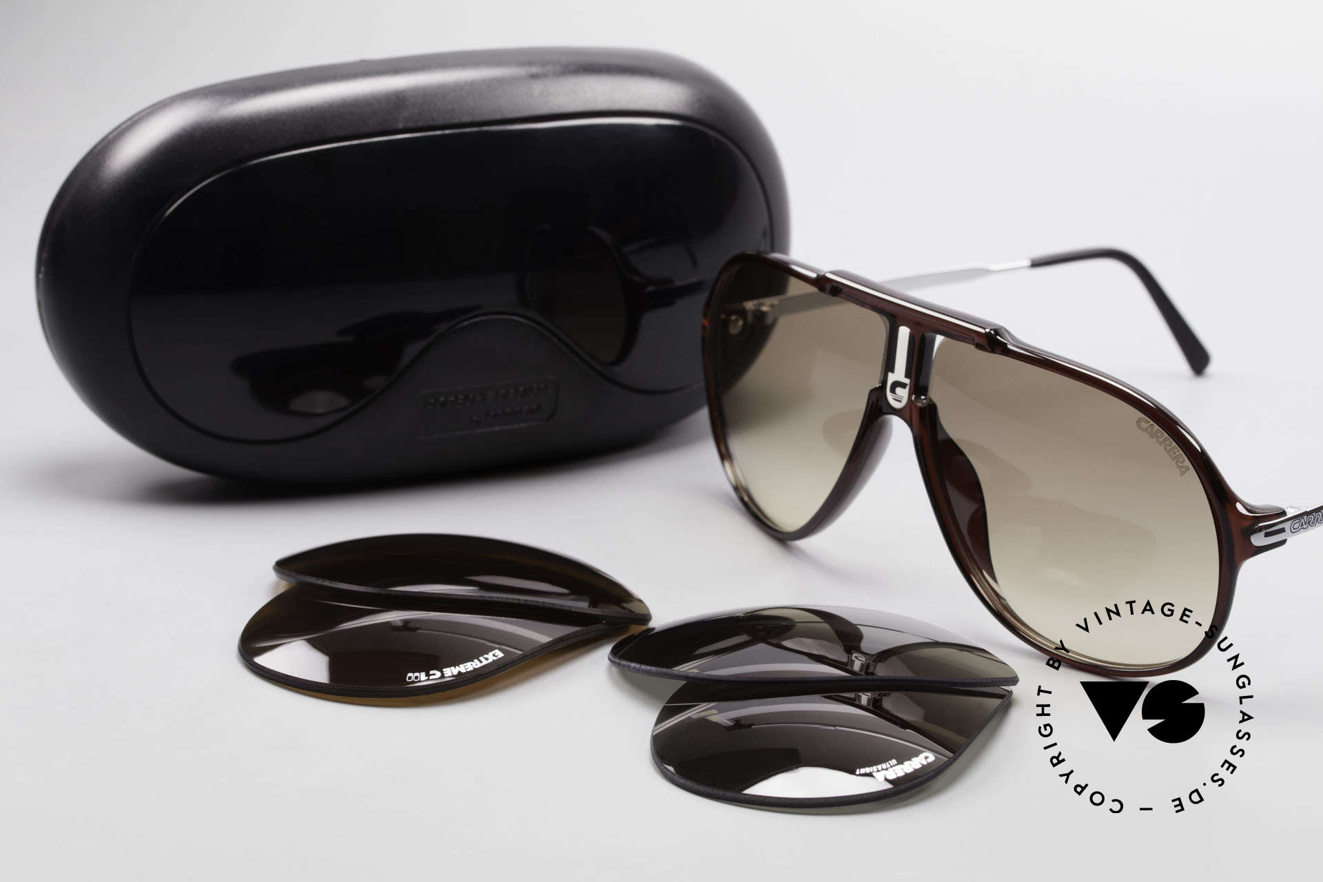 Sunglasses Carrera 5590 3 Sets Interchangeable Lenses