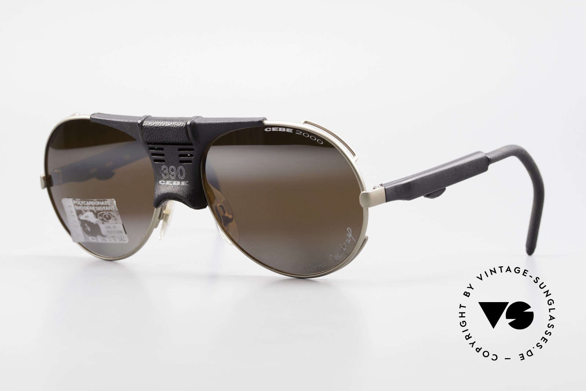 Sunglasses Cebe 390 Walter Cecchinel Sports Shades Vintage Sunglasses