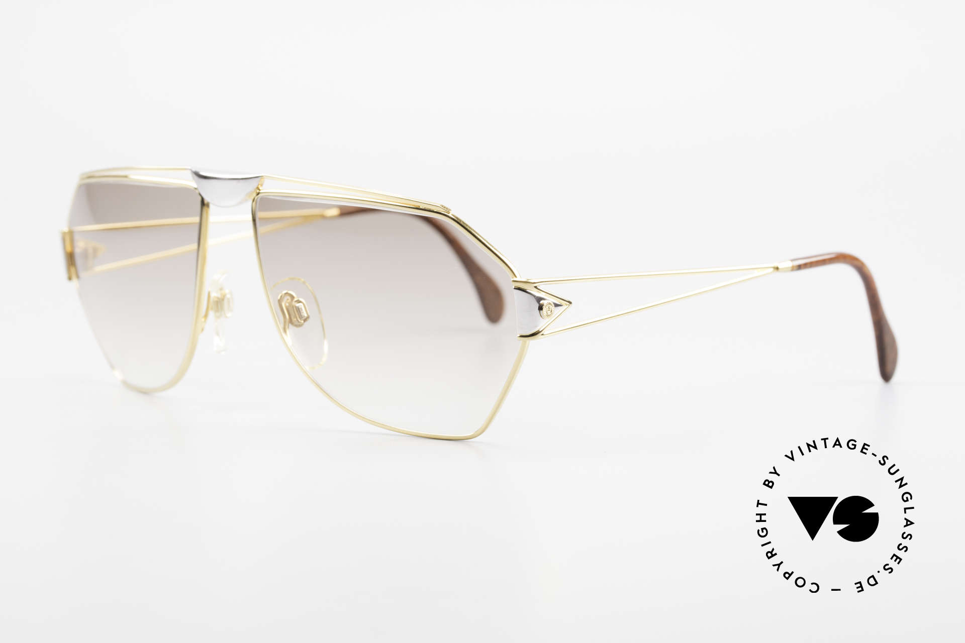 St. Moritz 403 Luxury Jupiter Sunglasses 80s, 80's limited-lot production (every frame is numbered), Made for Men