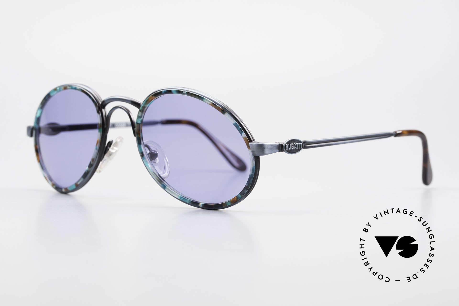 Bugatti 03328T 80's Bugatti Men's Sunglasses, top notch quality (flexible spring hinges) + orig. case, Made for Men