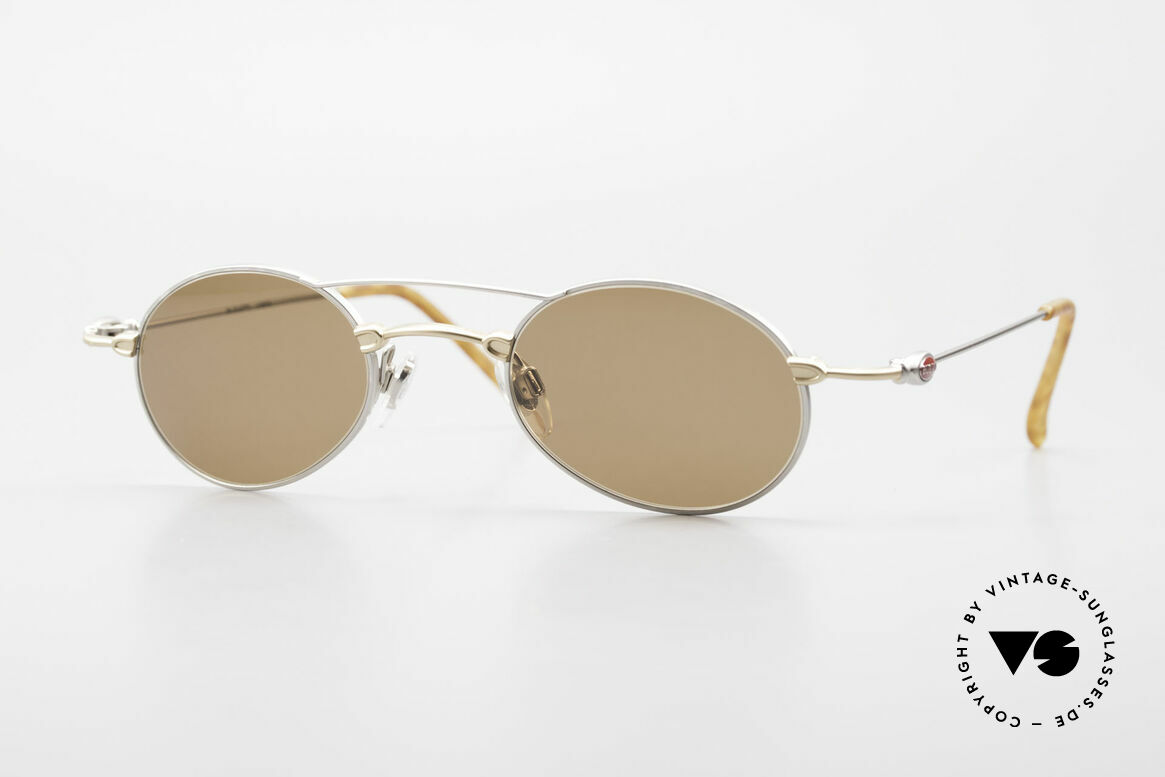 Bugatti 10868 Luxury Vintage Sunglasses 90s, wispy & leightweight designer sunglasses by Bugatti, Made for Men