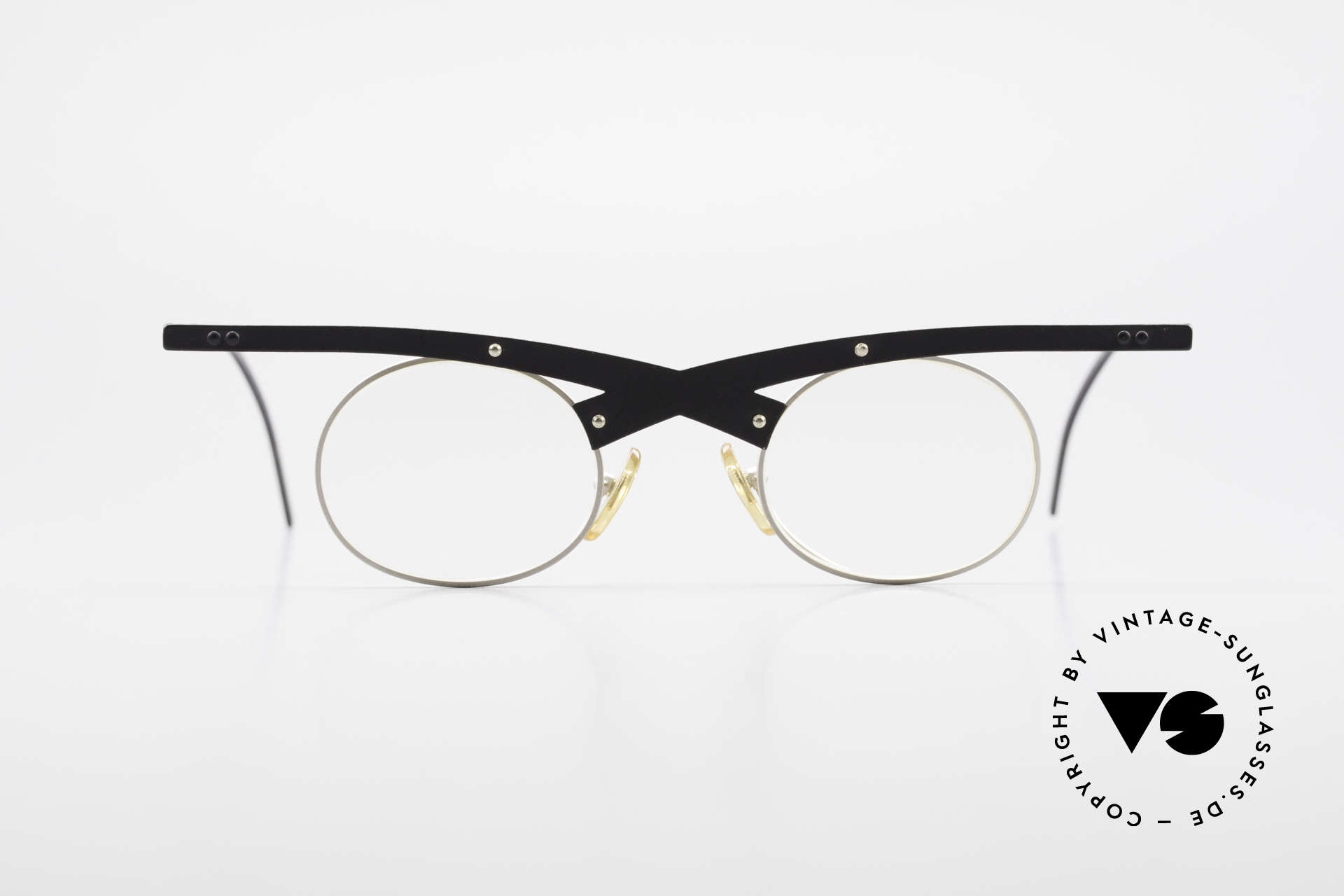 Glasses Theo Belgium Hio 11S Crazy 90's Vintage Eyeglasses