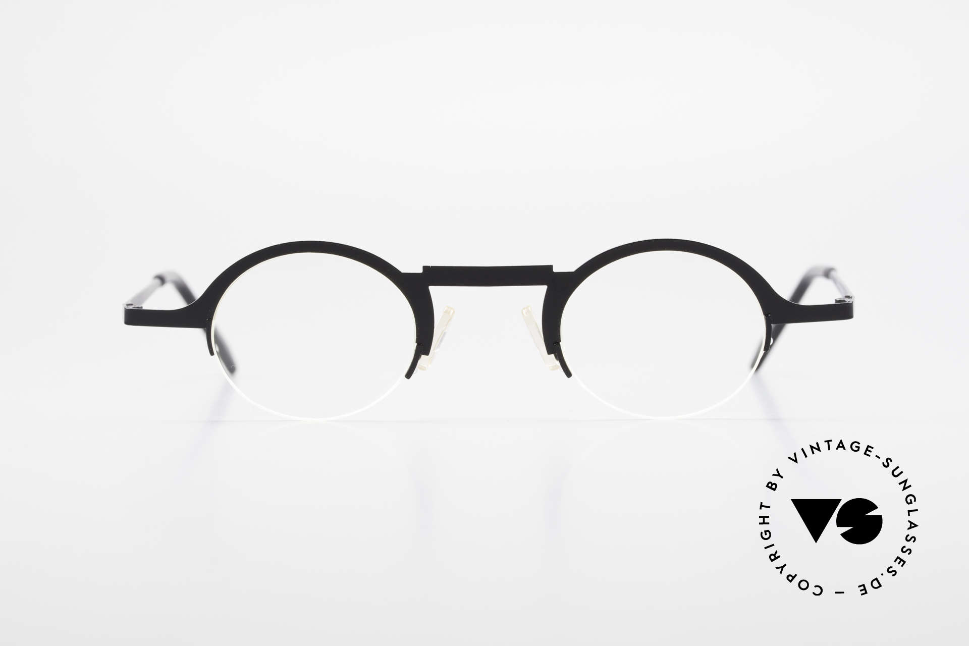 Glasses Theo Belgium Triptrio Round Designer Eyeglasses