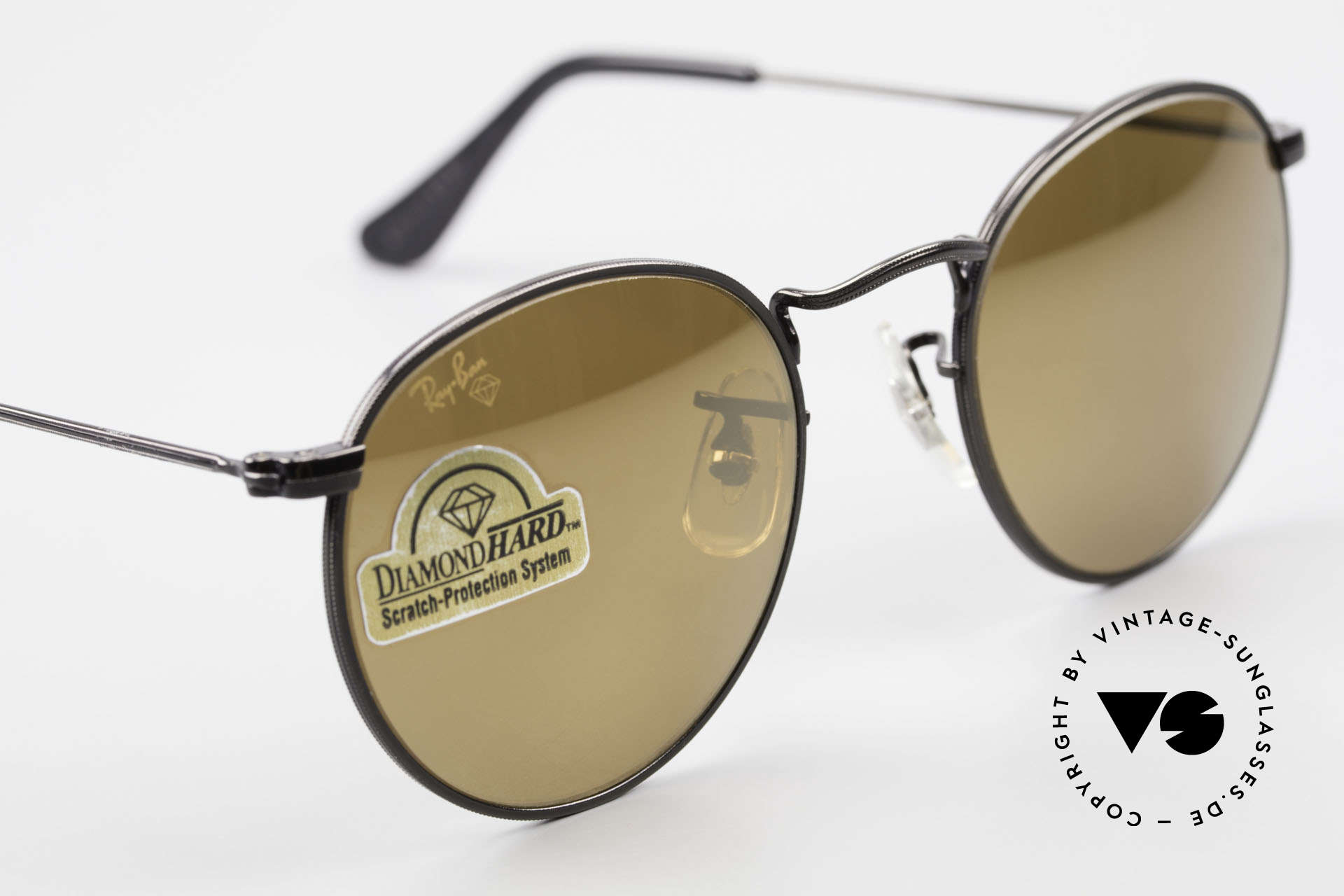 Sunglasses Ray Ban Round Metal 47 Small Round Diamond Hard