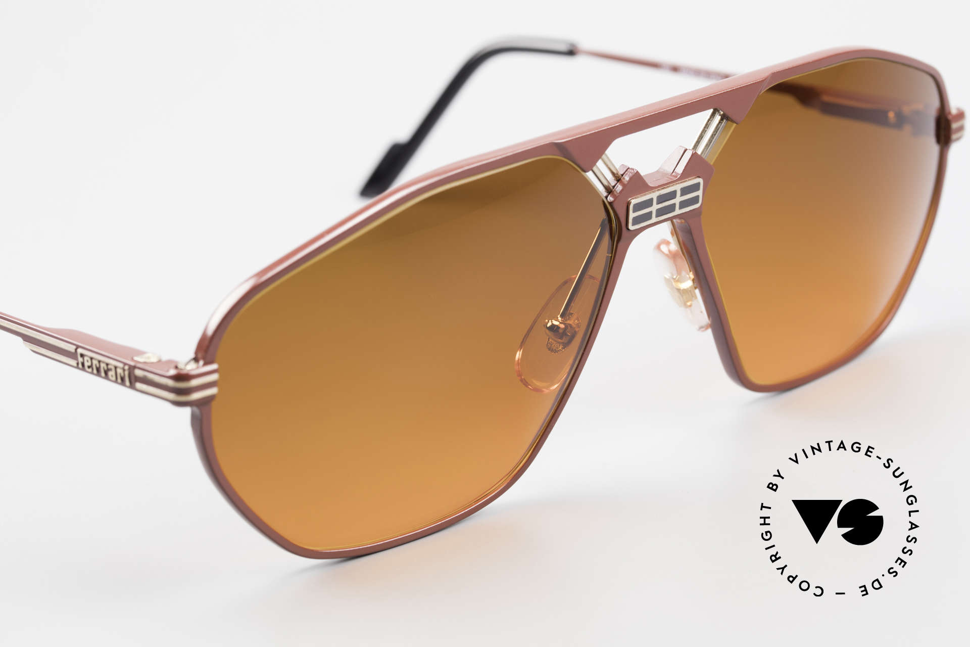 Sunglasses Ferrari F22/S Customized Sunset Lenses XL