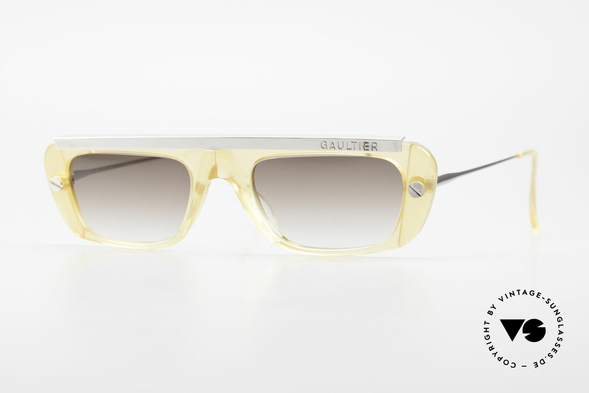 Jean Paul Gaultier 55-0771 Striking Vintage JPG Shades, striking Jean Paul GAULTIER vintage sunglasses, Made for Men and Women