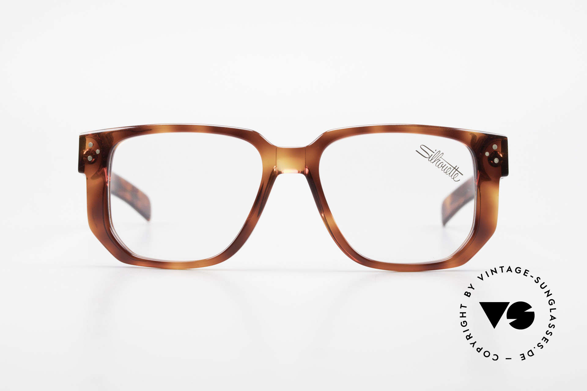 Glasses Silhouette M2097 1980's Old School Eyeglasses