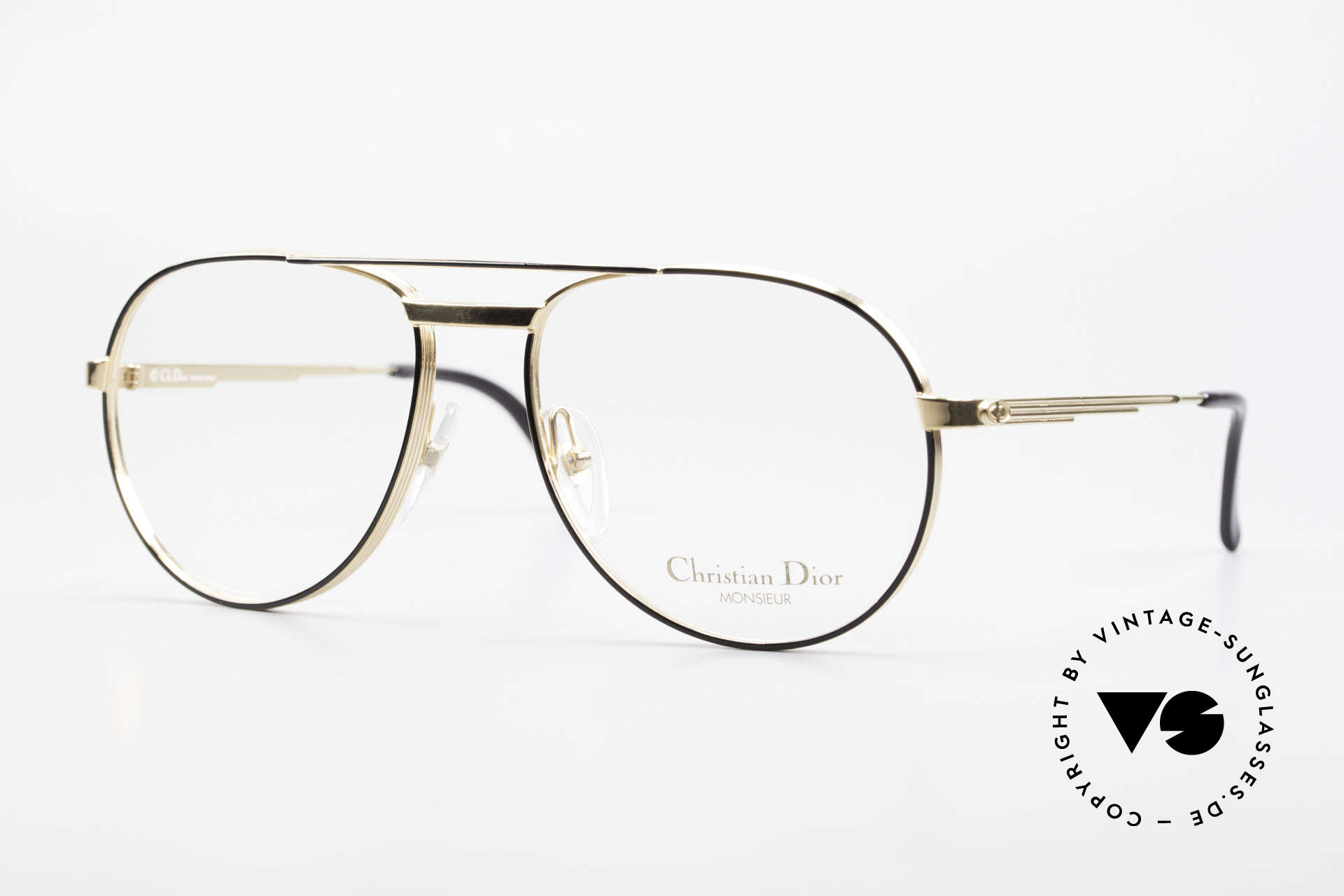 Glasses Christian Dior 2448 GoldPlated Dior Monsieur Frame