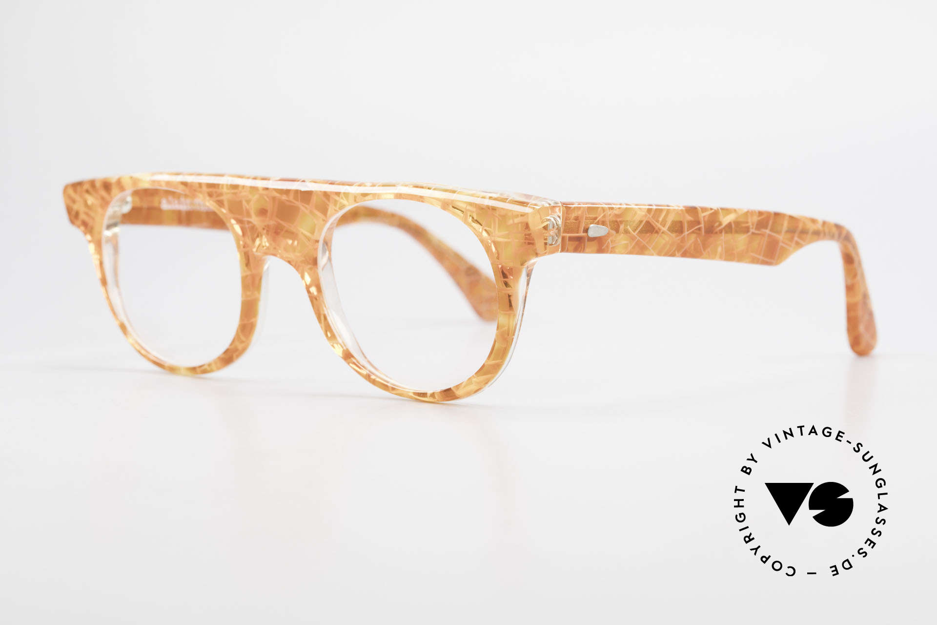 Alain Mikli 0127 / 166 80's Designer Eyeglass-Frame, quality eyeglasses (Hand Made in France) from 1986, Made for Women