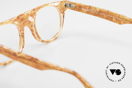 Alain Mikli 0127 / 166 80's Designer Eyeglass-Frame, the frame can be glazed with prescription (sun) lenses, Made for Women
