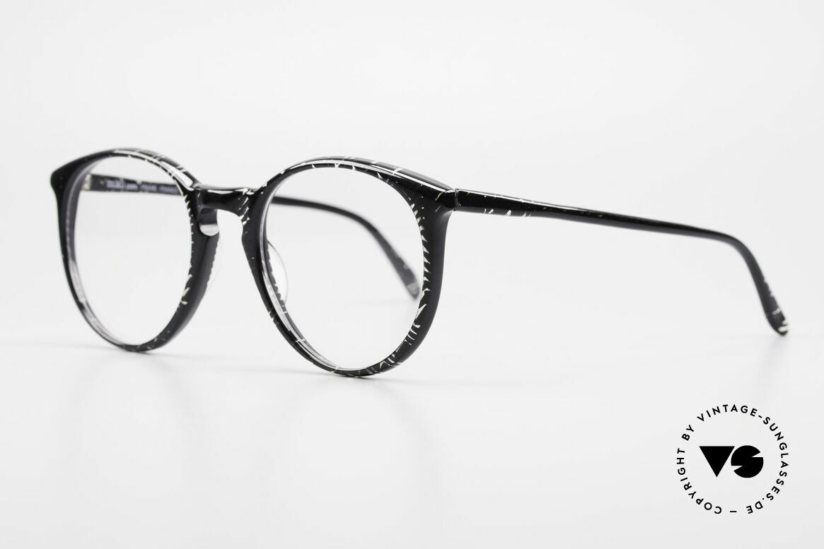 Alain Mikli 901 / 299 Panto Frame Black Crystal, handmade quality and 125mm width = SMALL size!, Made for Men and Women