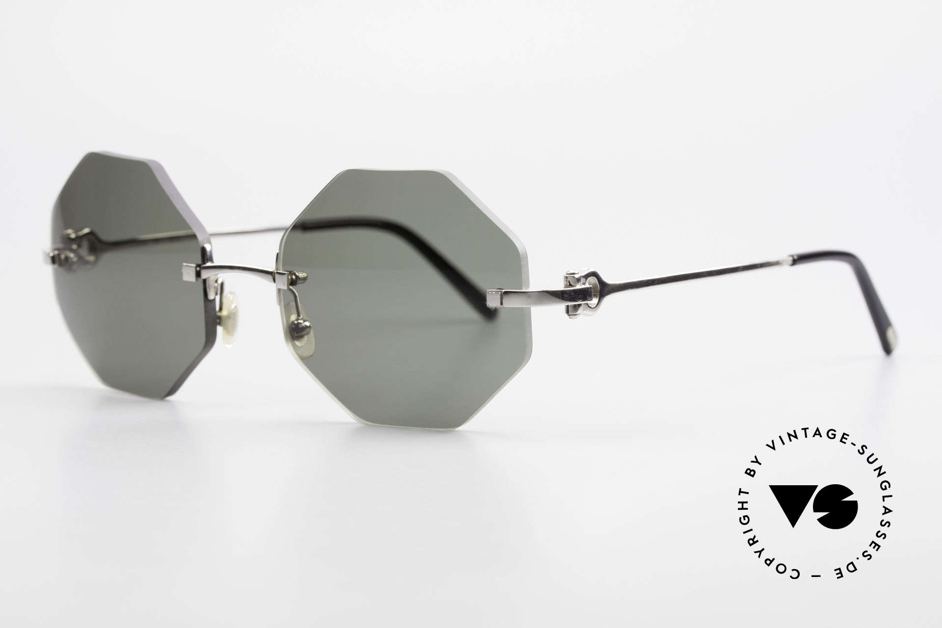 cartier octagon glasses