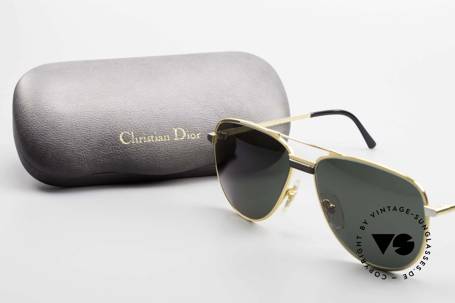 Sunglasses Christian Dior 2330 GoldPlated Sunglasses 80'S Vintage