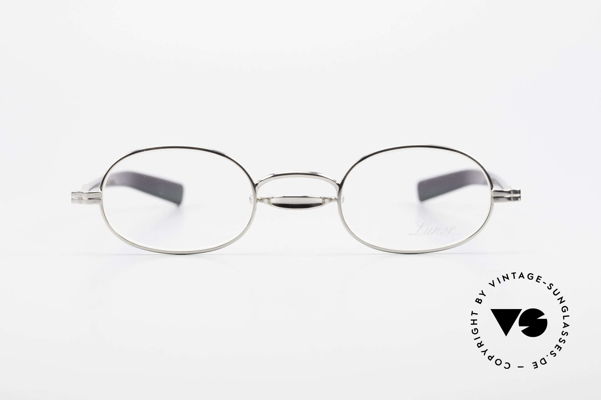 Lunor Swing A 36 Oval Swing Bridge Vintage Glasses, traditional German brand; quality handmade in Germany, Made for Men and Women