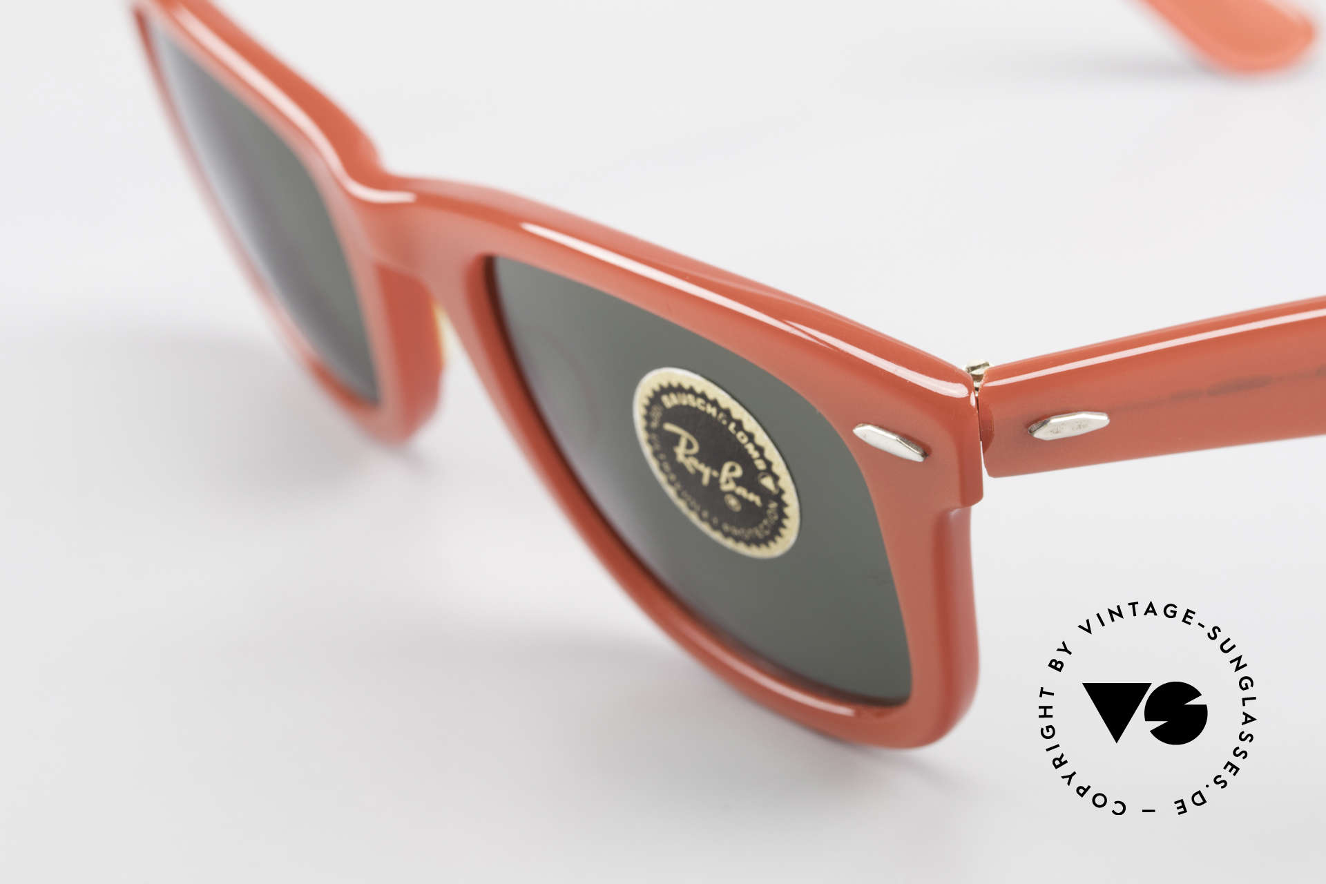 Sunglasses Ray Ban Wayfarer I Old Original 80's USA Wayfarer Vintage