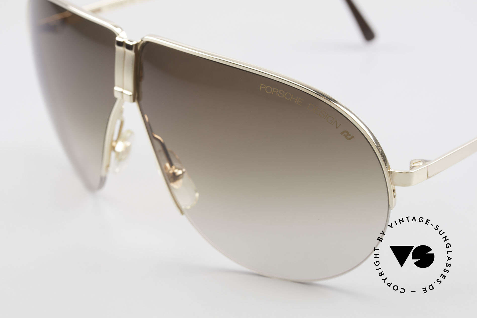 Sunglasses Porsche 5628 Rare 80's Folding Sunglasses