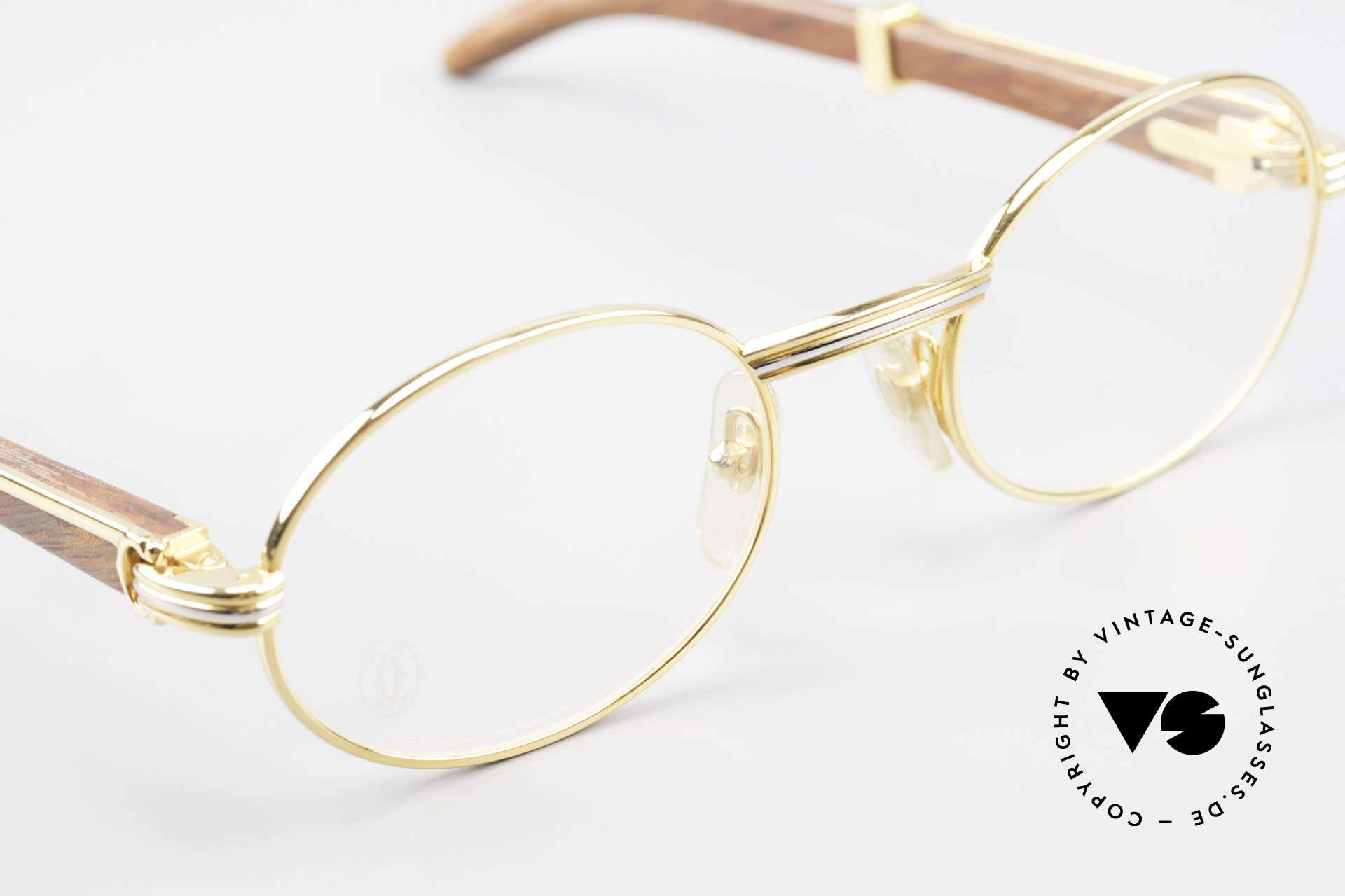 cartier glasses gold