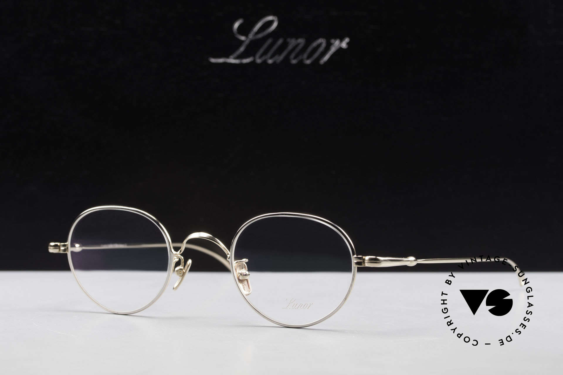 Lunor V 108 Bicolor Eyeglasses Titanium, Size: medium, Made for Men