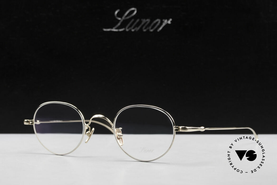 Lunor V 108 Bicolor Eyeglasses Titanium, Size: medium, Made for Men