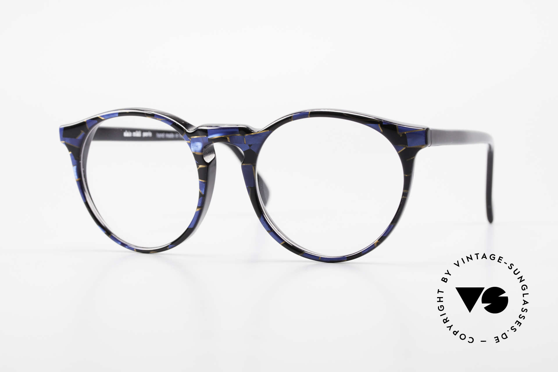 Alain Mikli 034 / 898 Panto Designer Eyeglasses, timeless vintage Alain Mikli designer eyeglasses, Made for Men and Women