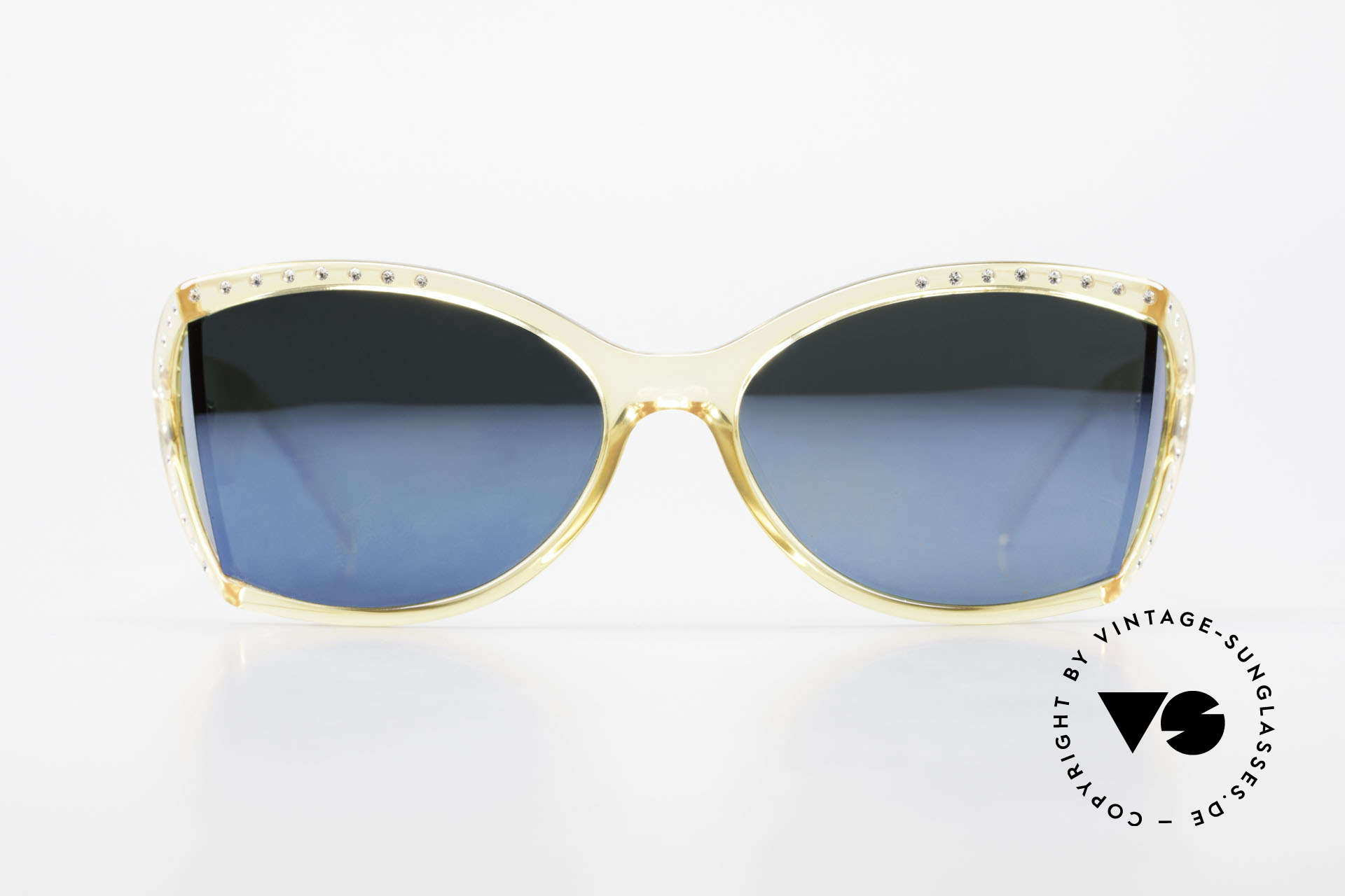 Sunglasses Christian Dior 2439 80's Crystal Sunglasses Gem