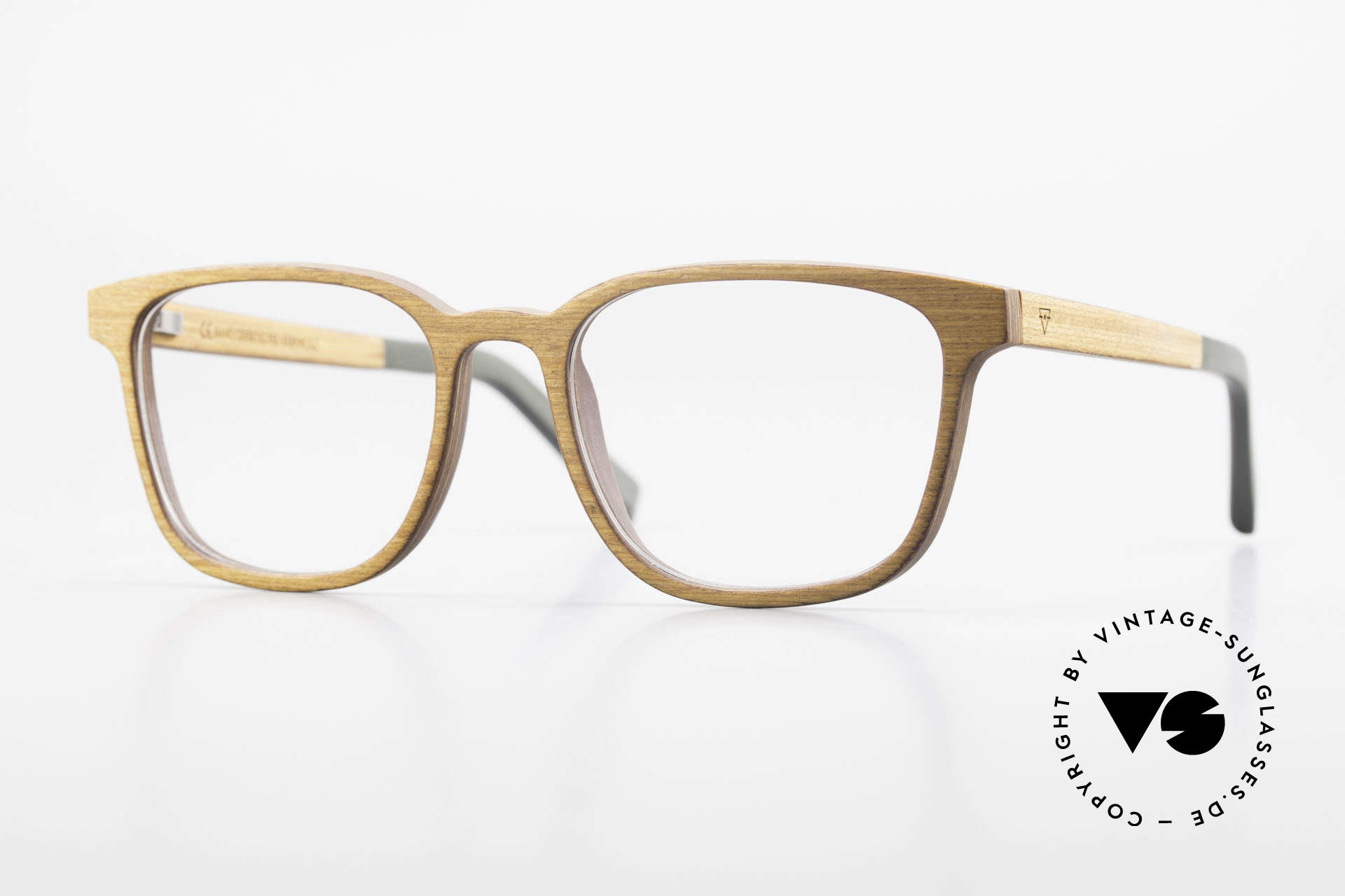 Kerbholz Ludwig Men's Wood Frame Alderwood, men's WOOD glasses by Kerbholz, made in Germany, Made for Men