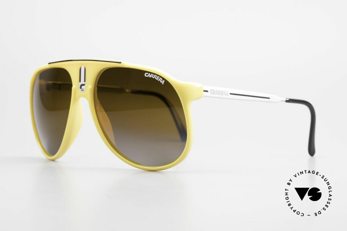 Carrera 5424 Rare Mirrored 80's Sunglasses, combination of "Sport Performance" & aviator style, Made for Men
