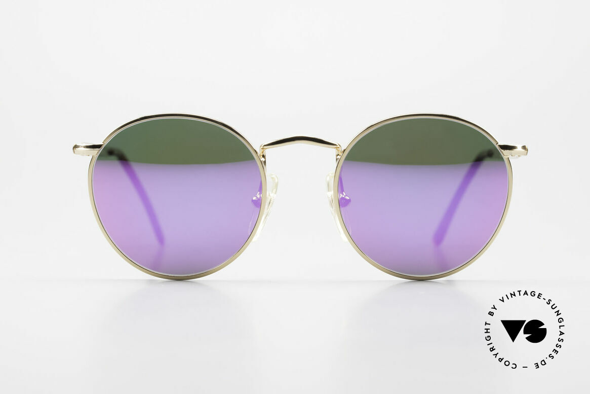 John Lennon - The Dreamer With Pink Mirrored Sun Lenses, mod. 'The Dreamer': panto sunglasses in 47mm size (XS), Made for Men and Women