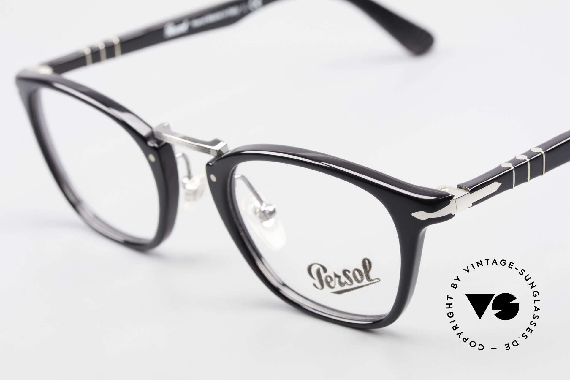 Persol 3109 Typewriter Edition Eyewear, reissue of the old vintage Persol RATTI models, Made for Men and Women