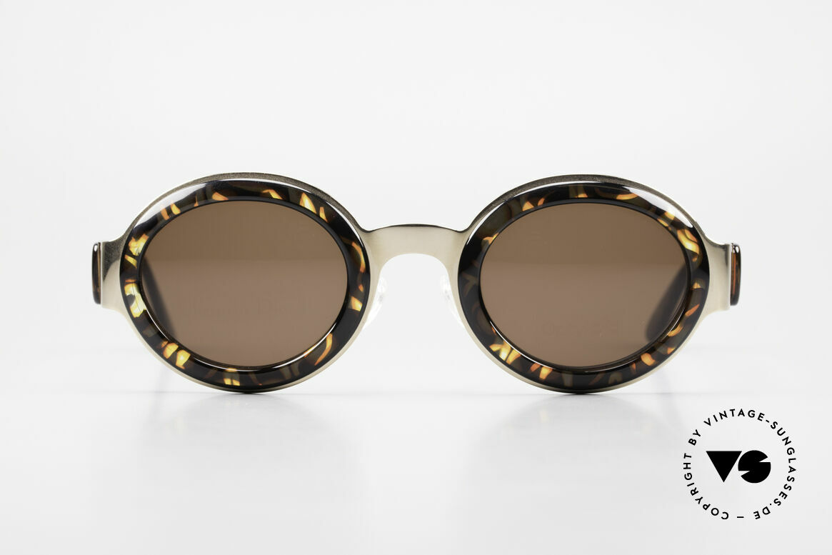 Christian Dior 2037 Round Ladies Sunglasses 90's, interesting vintage sunglasses from app. 1995/1996, Made for Women