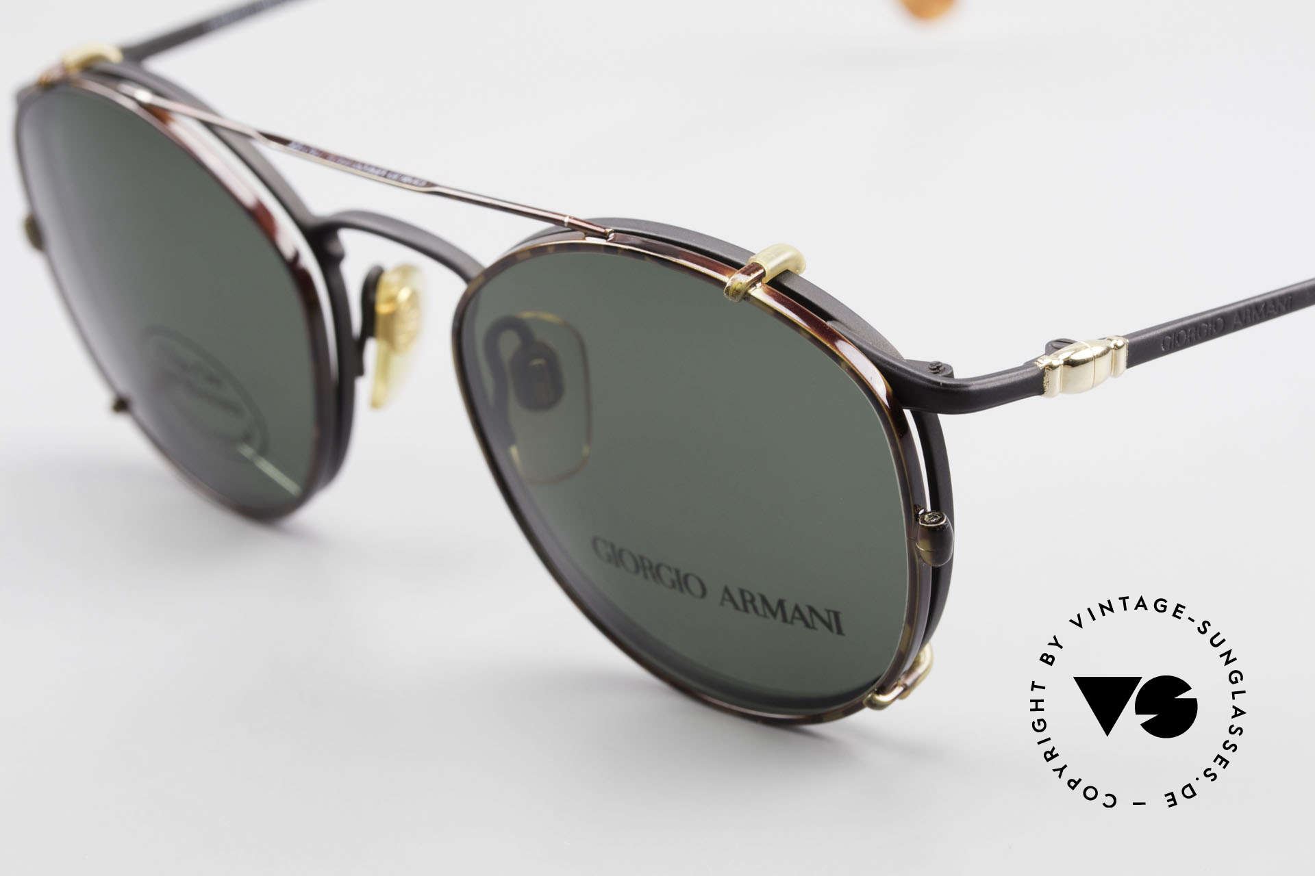 giorgio armani clip on sunglasses