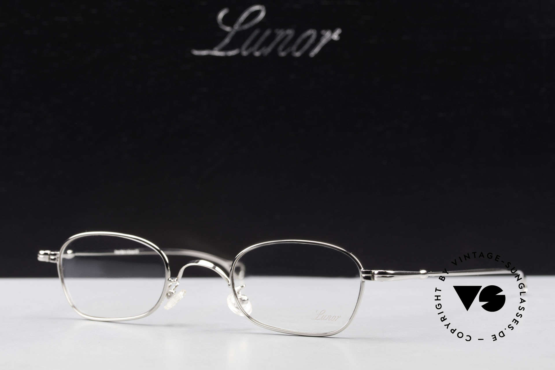 Lunor V 106 Full Metal Frame Platinum, Size: medium, Made for Men and Women