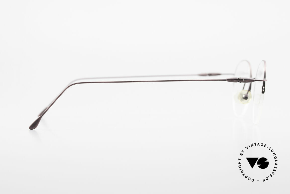 W Proksch's M61/12 Minimalist Semi Rimless Frame, since 1998 the company Kaneko produces licensed, Made for Men and Women