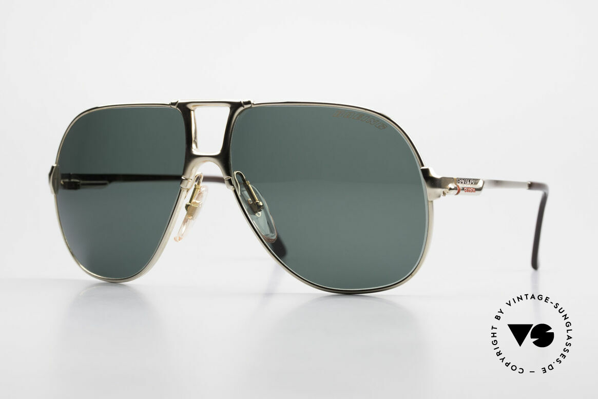 Boeing 5700 Large Old 80's Pilots Shades, The BOEING Collection by Carrera from 1988/1989, Made for Men
